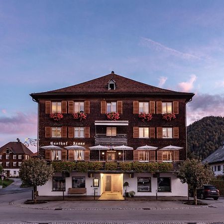 Hotel Gasthof Krone Hittisau Exterior foto